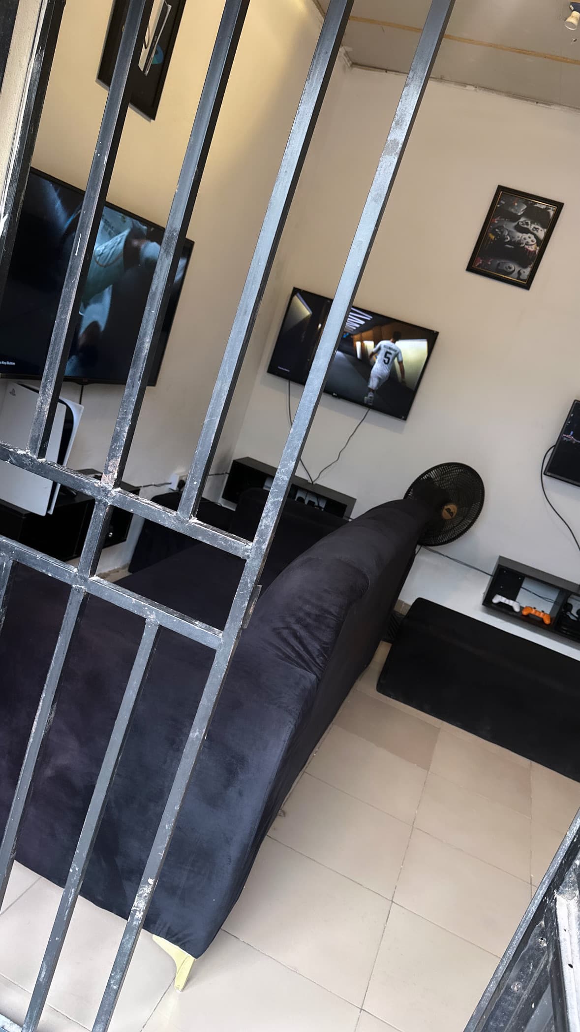 Our gaming lounge
